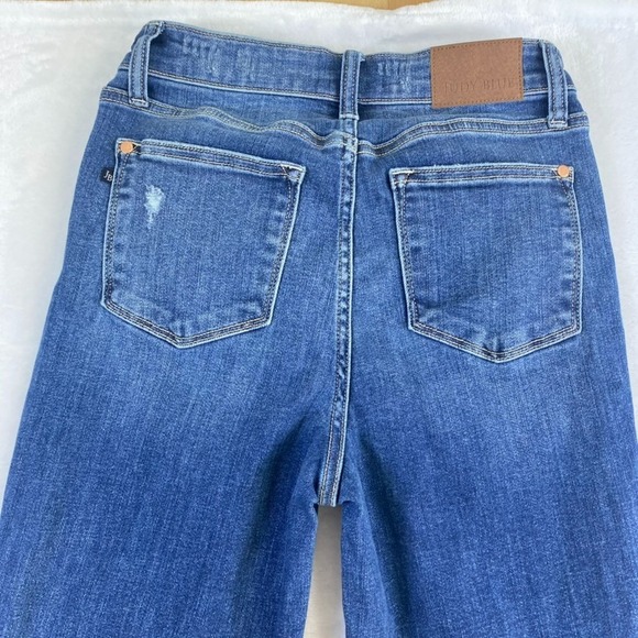 Judy Blue Jeans Women Sz 28x31 Medium Wash 90s Straight Fit Classic - Picture 12 of 16